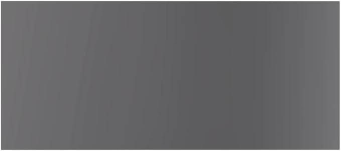 Wall Mounted Shelf Set of 4 High Gloss Gray Engineered Wood Panels 39.4x19.7x0.6 Inch for Living Room Library Modern Decor Storage Display