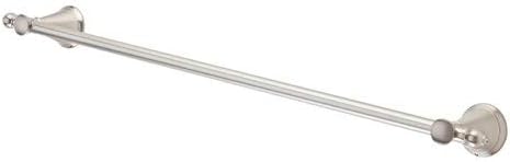 Pfister Redmond Bath Towel Bar for Bathroom, 24-Inch, Wall-Mounted, Screw-In, Polished Chrome Finish, BTBR2CC