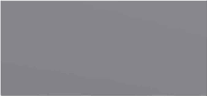 Floating Wall Shelf Modern Grey Decorative Display Ledge for Bedroom Living Room Space Saving Storage Organizer 19.7 x 9.1 Inch MDF Wood