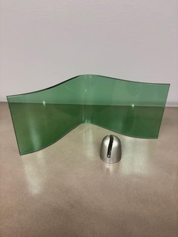 LTL Home Products Wallscapes Heron Glass Shelf Kit, Blue (Green)