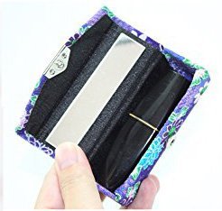 Set of 6~Cute Japanese Flower Style Lipstick Case Holder w Mirror Gift P22635-6 ~ We Pay Your Sales Tax