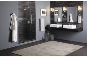 Moen YB0824CH Arris 24-Inch -Towel Bar, Chrome