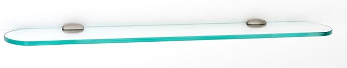 24" x 4.32" Bathroom Shelf Finish: Satin Nickel