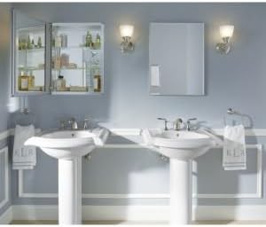 KOHLER K-10557-CP Devonshire Bathroom Towel Ring, Sleek Design, Quick Install, Tools Included, Polished Chrome
