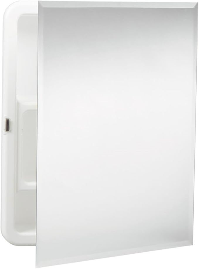 MP109 Mirror Medicine Cabinet - Silver Metallic - 16 x 20 x 4.75 in.