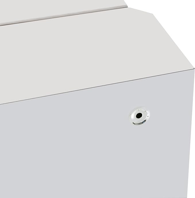 HOMCOM Bathroom Mirrored Cabinet, Vertical 16" x 24" Stainless Steel Frame Medicine Cabinet, Wall-Mounted Storage Organizer with Single Door