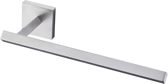 Bathroom Towel Bar, Wall Mount (1, Brushed Nickel)