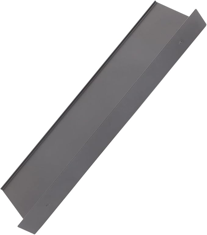 Qinlorgo Wall Mounted Bathroom Shelf, Space Aluminum Storage Rack Organizer, Smooth Edges Shelf for Kitchen, Bathroom & Hotel (40cm)