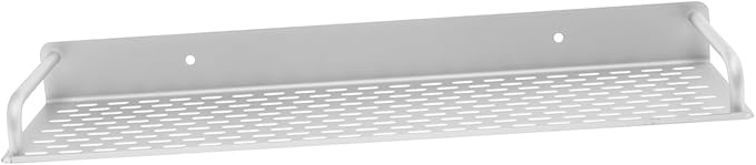 STOBAZA Bathroom Shelves Over Toilet Storage Mount Hair Catcher Capacity Storage Rack