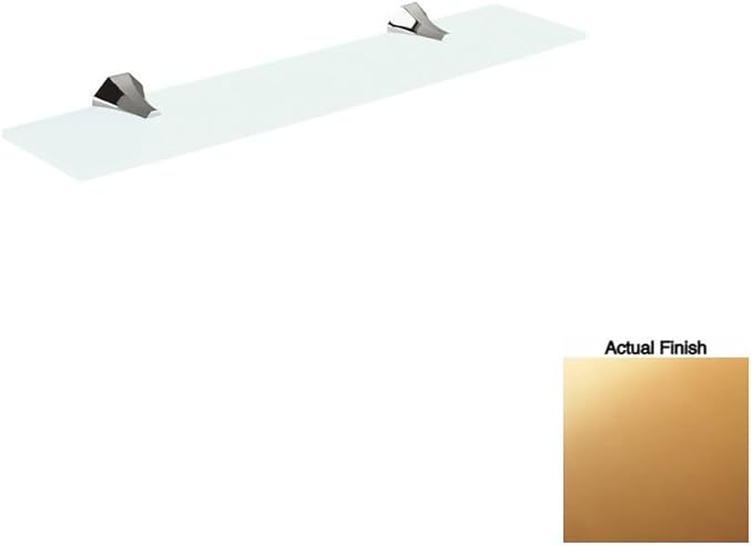 B9710-500 Gold Belmondo Glass Shelf 17 3/4" X 4"