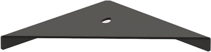 Elegancia 10in Wide Corner Shelf for Bathrooms or Showers