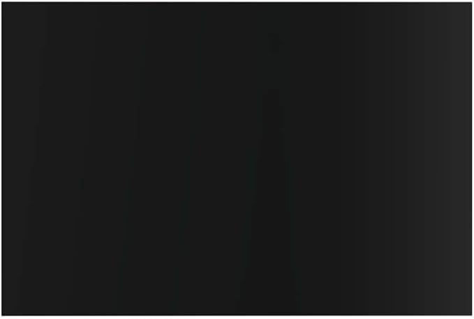 Wall Mounted Shelf Set of 8 High Gloss Black Engineered Wood Boards for Storage and Display