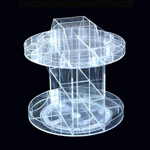Modern Home Deluxe Rotating Acrylic Cosmetic/Makeup Organizer 8.7" x 7.9"