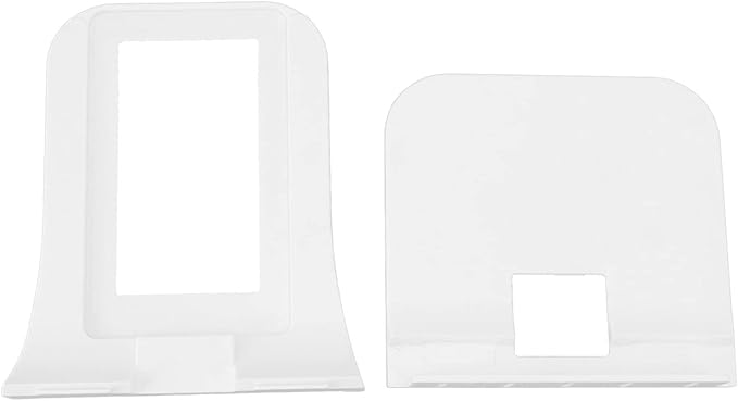 Outlet Shelf Wall Holder, Phone Charging Holder, Wall Shelf Organizer with Built in Cord Storage & Room for Bulky Plugs, Perfect for Bathroom, Kitchen