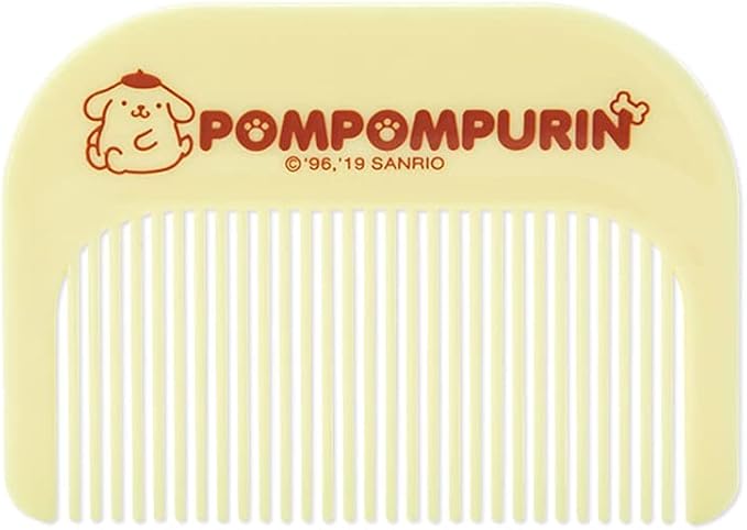 Sanrio 963801 Pompompurin Face Mirror & Comb Set