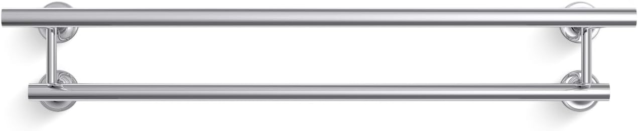 KOHLER Purist 24" Wall Mounted Towel Shelf