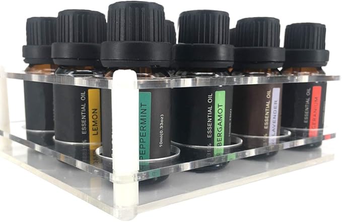 BOXIN Roller Bottles Holder for 10/15ml/20ml Essential Oil Bottles (2PCS For 10/15ml/20ml Essential Oil bottles)