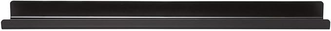 Blomus MODO Wall Shelf - Black Titanium Coated, 71cm / 28in
