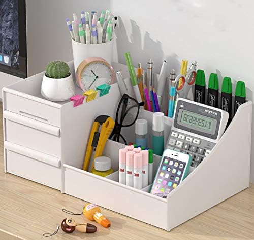 1 PCS Drawer Type Cosmetics Storage Box Dormitory Desktop Finishing Dresser Skin Care Lipstick Plastic Shelf