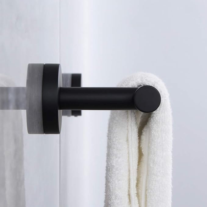 Matte Black 18-Inch Hand Towel Bar SUS 304 Stainless Steel Towel Rack Holder for Bathroom Wall Mount …