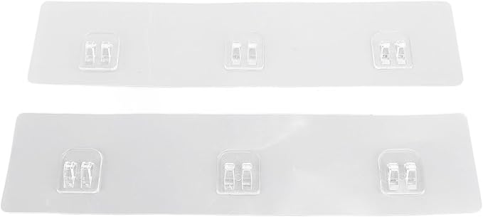 Floating Shelves for Wall, 2PCS Set Iron Bathroom Shelves Over Toilet, Multifunctional Wall Mounted Hanging Shelves, Bathroom Floating Shelves for Kitchen, Bathroom, Living Room