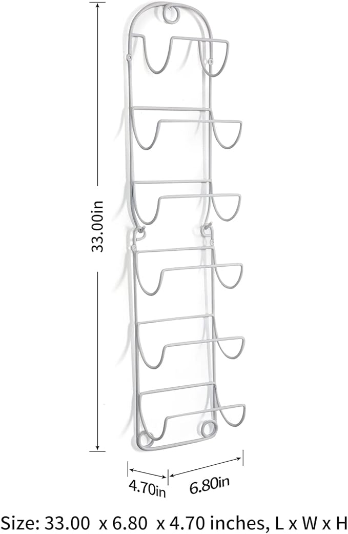 Towel Racks for Bathroom Wall Mounted Metal Wine Rack Towel Shelf Towel Holder for Bath White