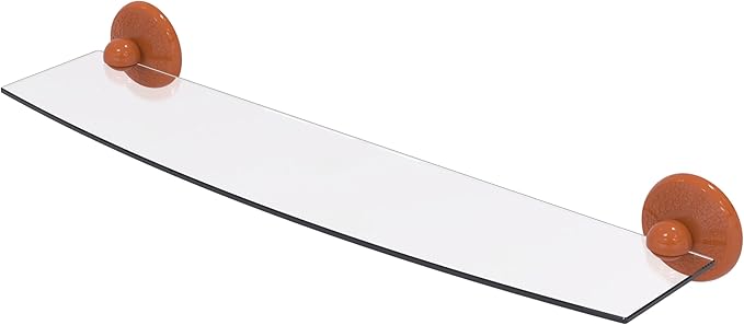 Allied Brass PMC-33/24-ASP Prestige Monte Carlo Collection 24 Inch Glass Shelf, Autumn Sparkle