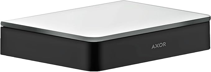 AXOR AXOR Universal SoftSquare Shelf 6" in Matte Black, 42840670