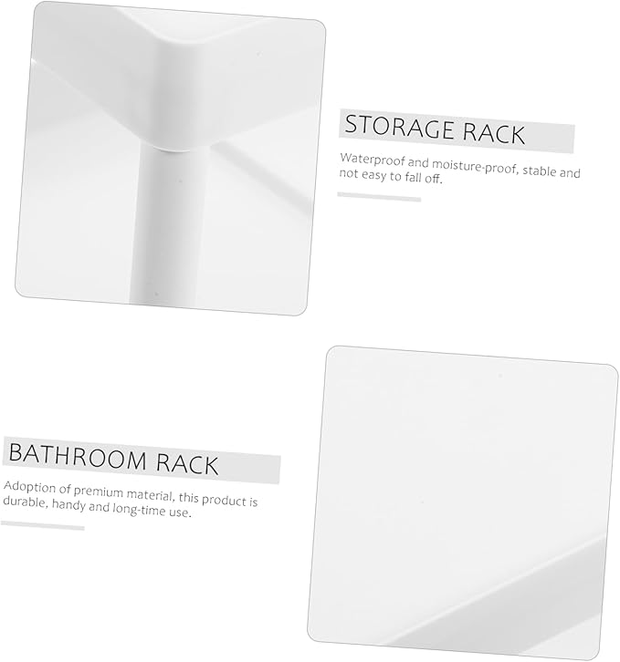DECHOUS 1pc Bathroom Shelves Countertop Organizer Under Sink Storage Double Space Saving