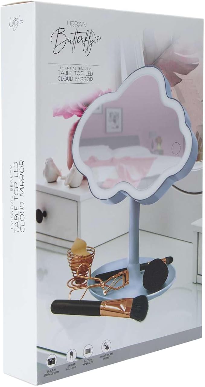 Vanity Cloud Mirror (Purple)