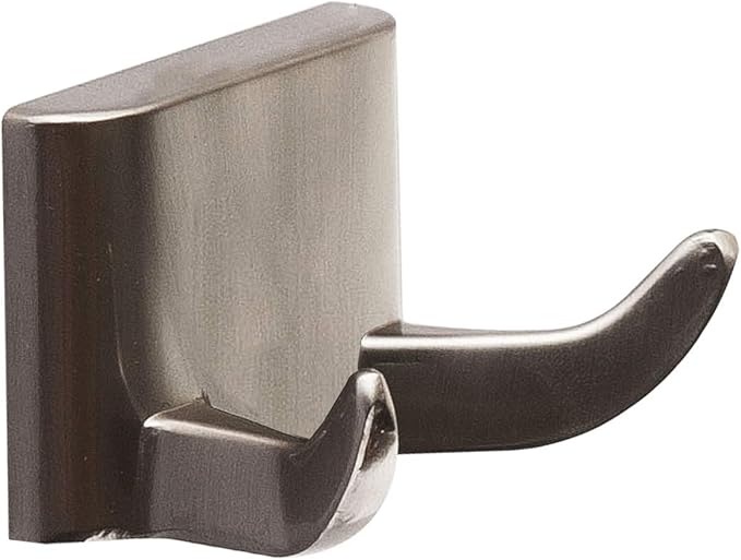 SENTO Cellar Classic Bathroom Accessories Set, Heavy Duty Metal Bath Hardware Set Wall Mounted, Includes Robe Hook, Toilet Paper Holder, Towel Ring, 18” & 24” Towel Bar (5-Piece, Satin Nickel)