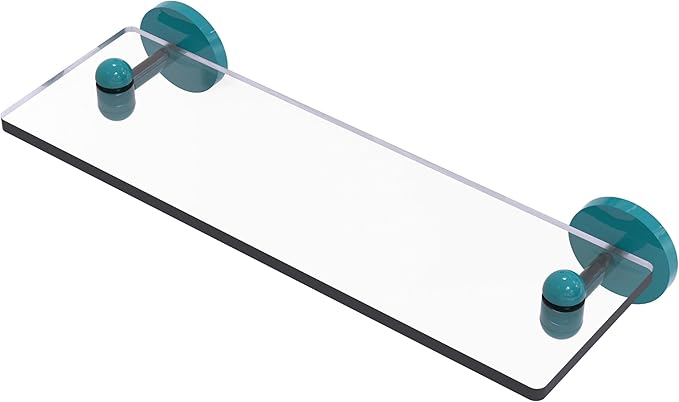 Allied Brass Tango Collection Glass Vanity Shelf with Beveled Edges