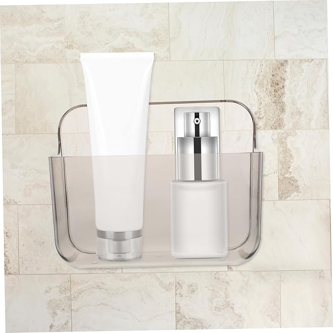 balacoo Toilet Storage -Mounted Storage Shelves Bathroom Organizer Wall Rack Draining