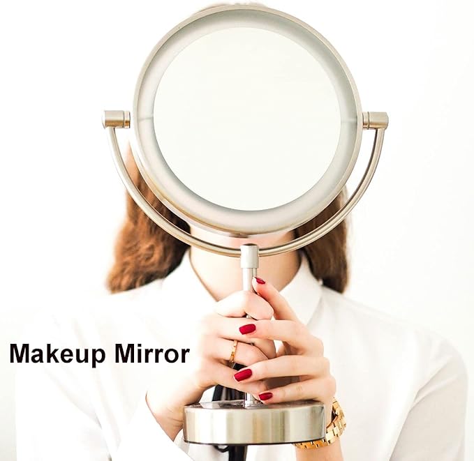 Double-Sided Mirror LED Bulb Dimmable for Conair illuminations Makeup Mirror Double Sided Illuminated Mirror Fits Jerdon Makeup Mirror Replaces, 2PCS (Warm White)
