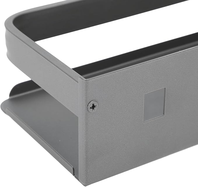 Ymiko Stainless Steel Wall Mounted Storage Shelf, Bathroom Rack, for Bathroom, Kitchen, Bedroom, Living Room (30cm)