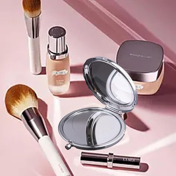 Zuo Bao Inspired Gift Housewife Makeup Mirror Sorry I'm Late I was in Compact Mirror Gift for Mother Girlfriend (Sorry I'm Late)