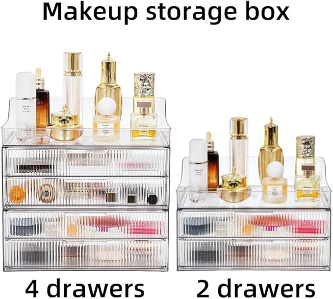 Makeup Organizer Countertop Large Cosmetic Display Cases Cosmetic Organizer Skin care Organizer