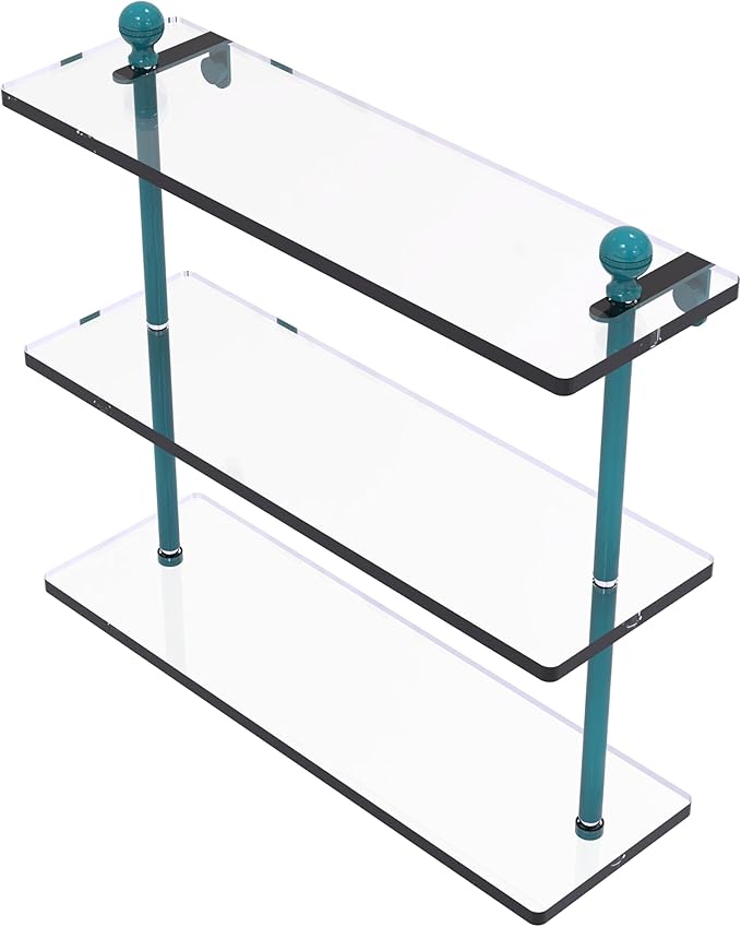 Mambo Collection Triple Tiered Glass Shelf