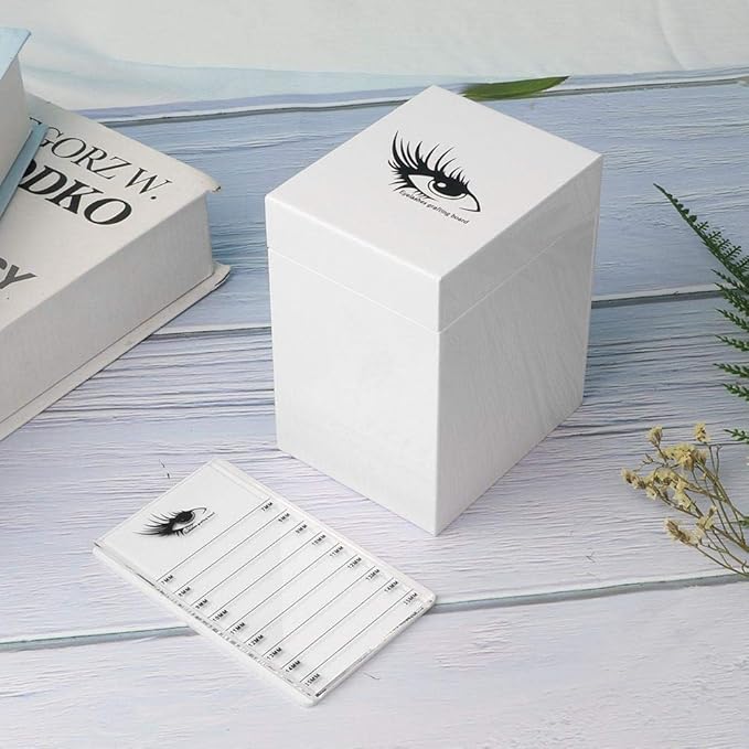 10 Layers Eyelash Extension Storage Box Makeup Cosmetic Organizer False Eyelash Display Holder Case