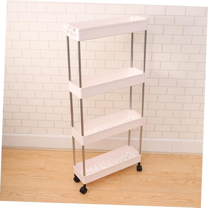 Cabilock Plastic Crack Storage Device Layers Shower Shelf Corner Over Sink Shelf