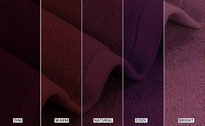 Utopia Towels 4 Pack Premium Bath Towels Set, 27 by 54 Inches, 100% Ring Spun Cotton 600GSM, Lightweight and Highly Absorbent Quick Drying Towels, Perfect for Daily Use, Burgundy