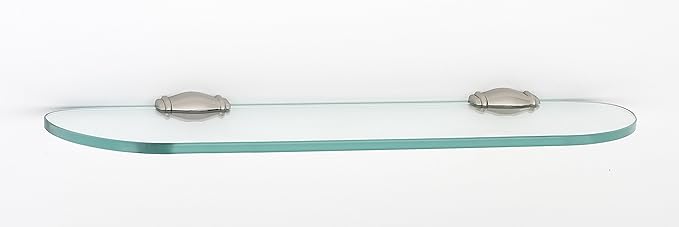 Alno 18" x 4.75" Bathroom Shelf Finish: Polished Nickel