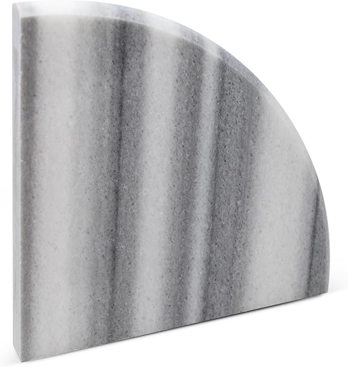 9'' x 9'' x 0.75 Thickness Premium Marble Corner Shelves for Bathroom Wall