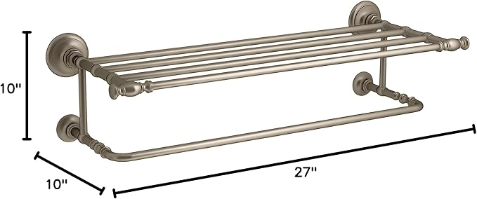 KOHLER K-72575-BV Artifacts Hotelier, Vibrant Brushed Bronze