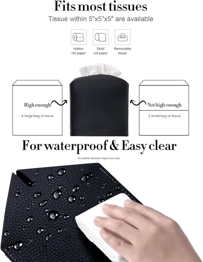 Bathroom Accessory Set with Shower Curtain and Rugs 23Pcs, Black Bathroom Set - Trash Can, Soap Dispenser, Soap Dish, Toilet Brush, Toothbrush Holder, Toothbrush Cup, Tissue Box, Q-tip Holders