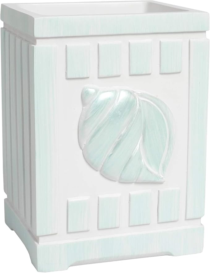 Sweet Home Collection Bathroom Accessories Collection Unique Decorative Beautiful Designs Bath D??cor, Tumbler, Beach Shells(Pack of 1)