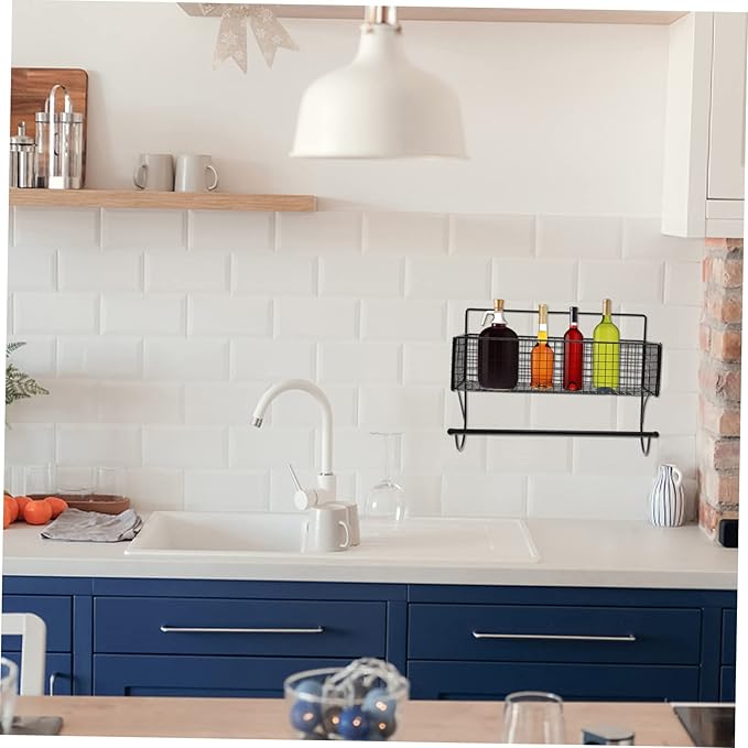 LIFKOME Multi-Function Storage Shelf Wall-Mounted Rack for Bathroom Over The Toilet Shelf Organizer