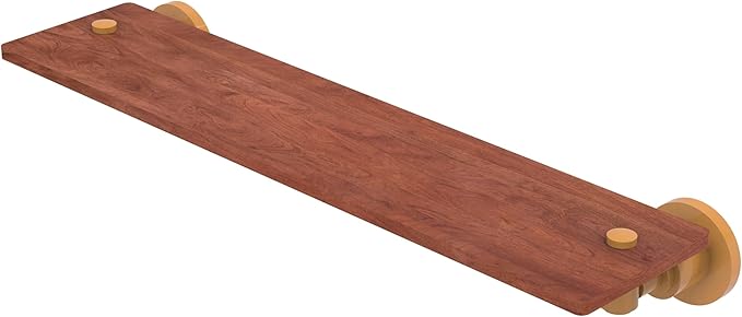 Allied Brass Washington Square Collection Solid IPE Ironwood Shelf
