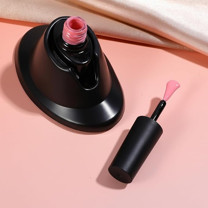2 Pieces Soft Rubber Nail Polish Bottle Holder Spill-proof Storage Rack Display Stand Durable for Hand Care Display Art Tools and Nail Salon Foot