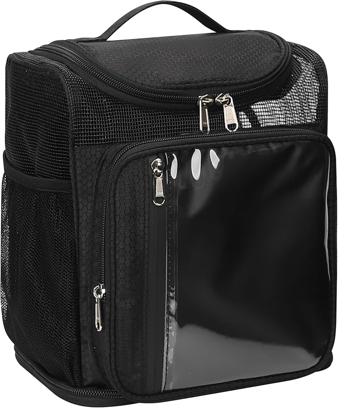 Hanging Shower Caddy Portable - Travel Toiletry Bag for Men & Women, Large Capacity Caddy Dorm Basket, Quick Dry Toiletry Tote Bag with Stain Resistant Bottom for Bathroom, Beach, Camp, Gym